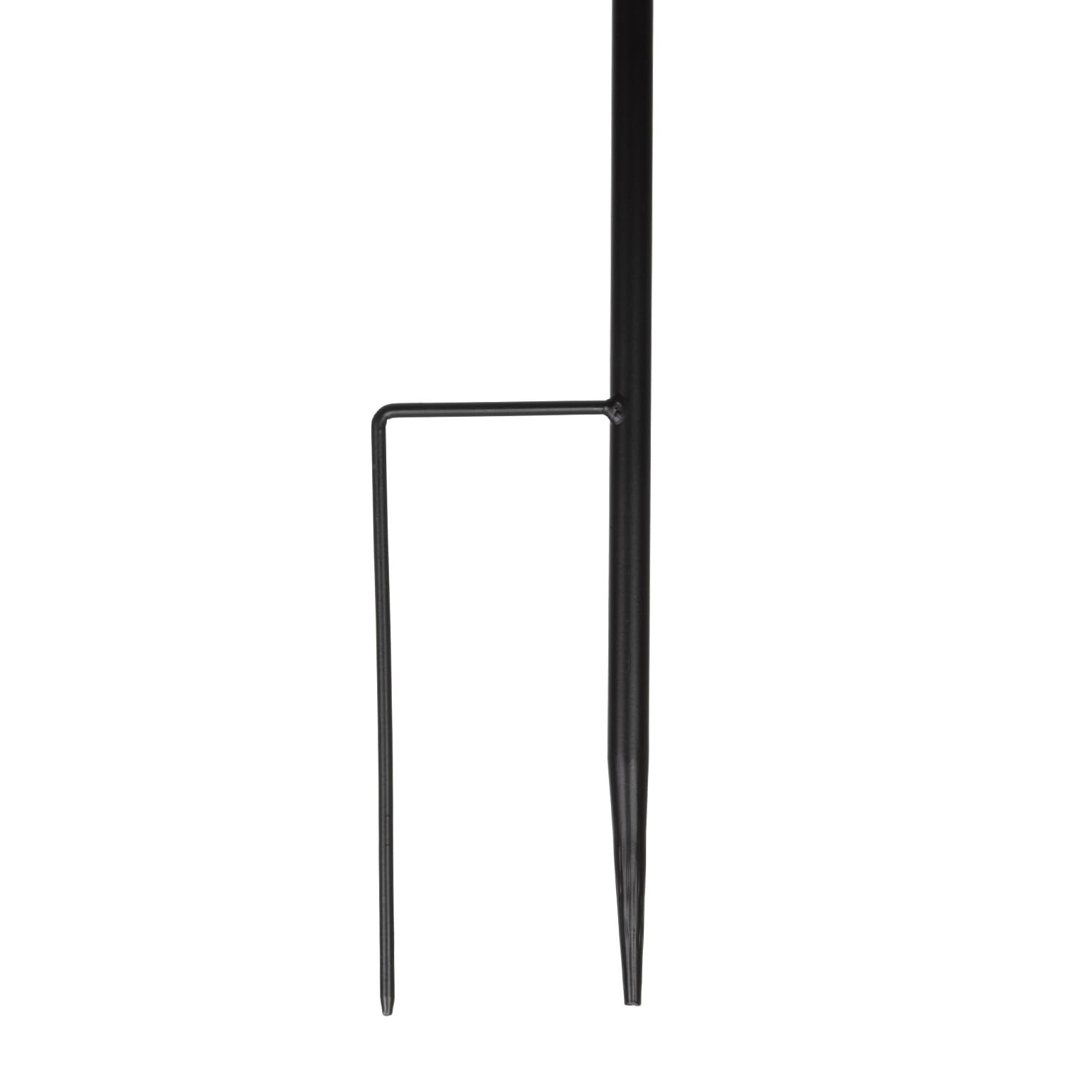 Molinillo de viento de metal para jardín, 175 cm de alto, doble caña, diámetro de 34 cm, color rojo y turquesa, resistente a la intemperie, para jardín, jardín, jardín, molinillo de viento de metal