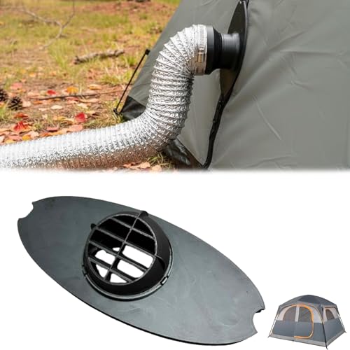 Tent Zipper Vent Adapter - 3/5' Universal Interface | for...