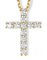 6-Cross 14K Gold
