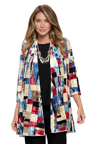 Jostar Velvet Burnout Princess Jacket-4072VB-QRD1-B015