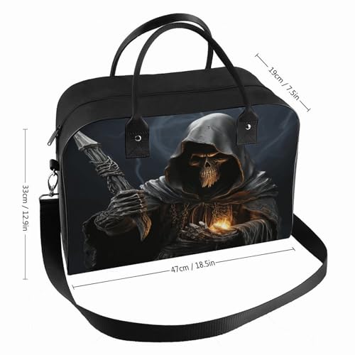 Bolso para portátil Grim-Reaper con correa y asa ajustables miniatura 2