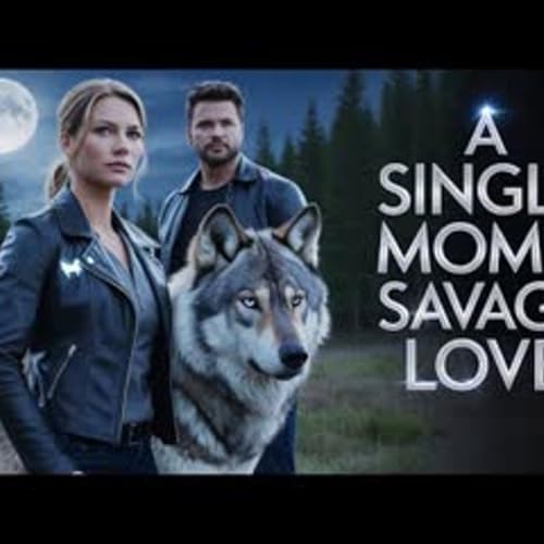 A Single Mom&rsquo;s Savage Romance with a Protective Werewolf Werewolf Romance Audiobooks copertina