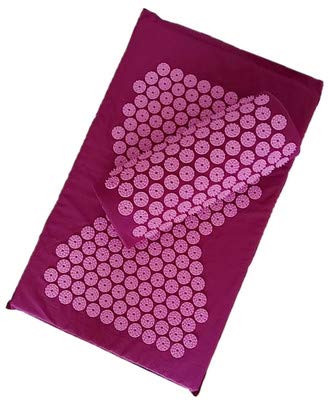 Estera De Yogajuego De Almohadas para Estera De Masaje De Acupresión, Cojín De Acupuntura para El Dolor Corporal De Alivio De La Estera De Yoga