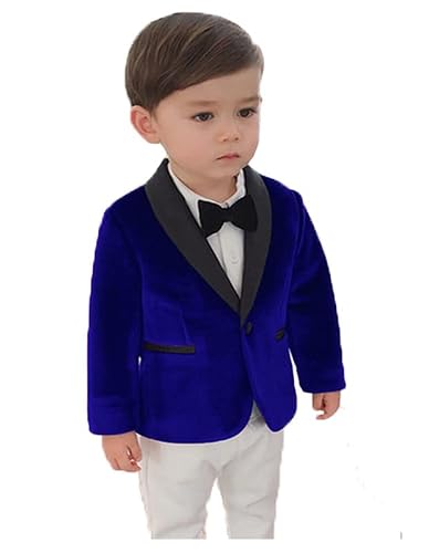 Children Tuxedos For Boys 3T Velvet Fashion Blazer For Kids Boys Green #TOP4