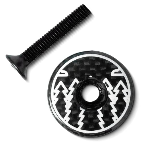 JRC Components Schwarzwald Carbon Top Cap - Schwarz Cover