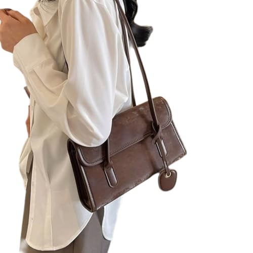 2024 NEW Shoulder Bags Solid Color Underarm Bag for Girl Women Armpit Bag Large Capacity Handbag2