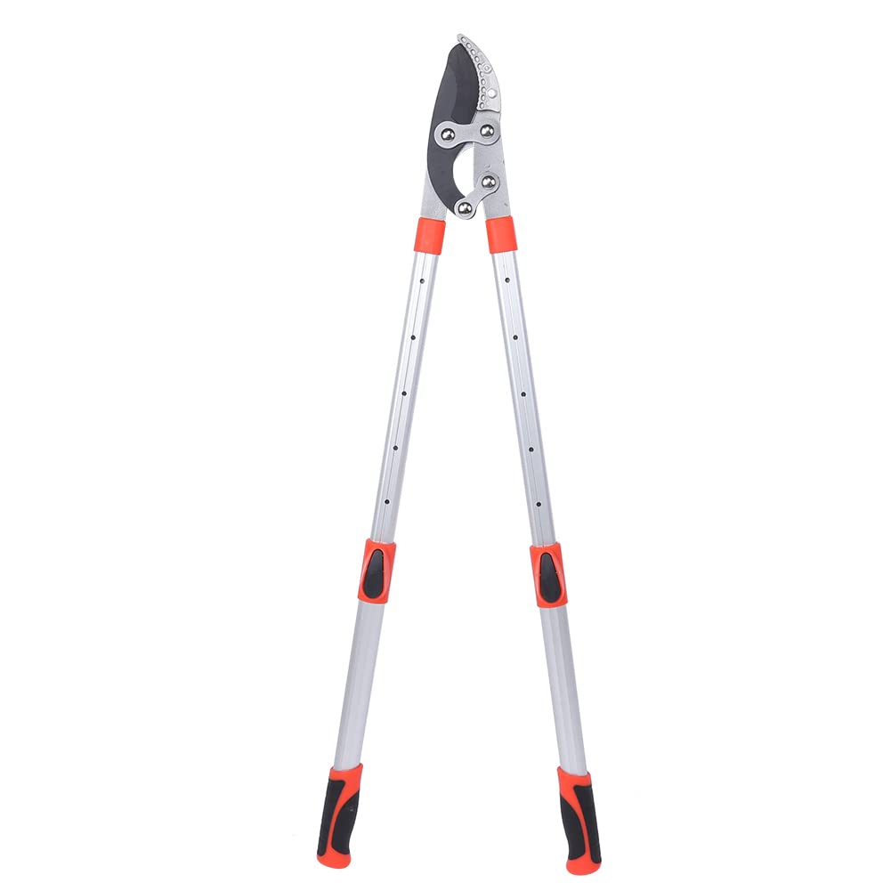 Tijeras de podar de jardín profesionales, mango telescópico ajustable de alta resistencia, tijeras de acero con alto contenido de carbono para podar árboles, flores, bonsái,