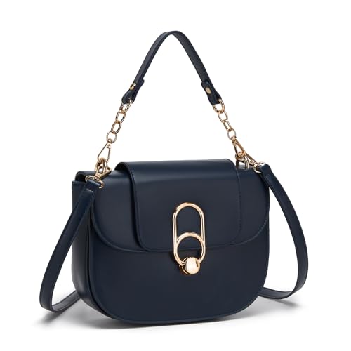 Miss Lulu Bolso bandolera para mujer, bolso bandolera de cuero sintético | Bolsos y bolsos de hombro para mujer, bolso elegante y práctico para el uso diario Miss Lulu Bolso bandolera para mujer, bolso bandolera de cuero sintético | Bolsos y bolsos de hombro para mujer, bolso elegante y práctico para el uso diario