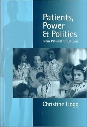 Patients, Power and Politics: From Patients to Citizens book cover