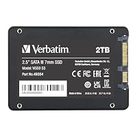 Verbatim Vi550 S3 Interne SSD 2TB 2,5 Zoll SATA III 3D NAND bis 550MB/s – Ansicht 3