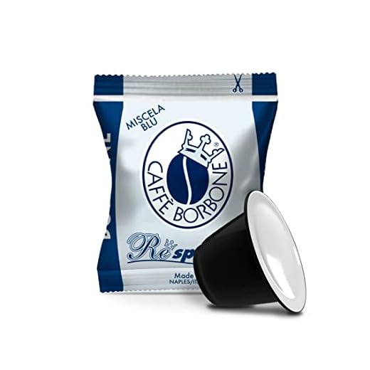Caffè Borbone Respresso, Miscela Blu - 100 Capsule - Compatibili con le Macchine ad uso domestico Nespresso ®*