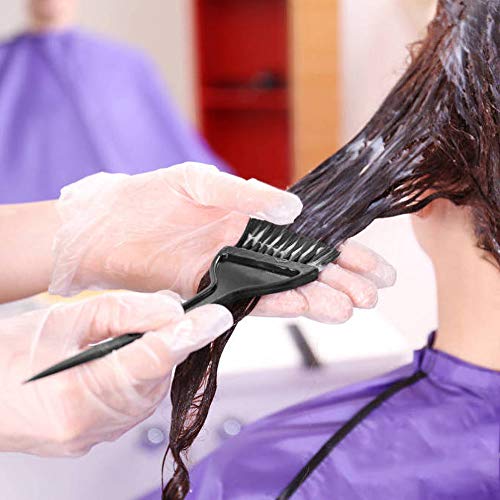 Hair Dye Coloring Kit, 7Pcs Hair Color Bowl Brushes Tool Mixing Bowl Kit Tint Comb for Hair Tint Dying Coloring Applicator - Thumbnail 2