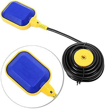 GOTOTOP Float Switch, 5M/16.4ft Cable Water Level Controller Water Level Regulator for Tank Pump