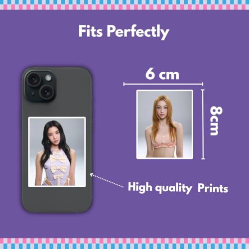 Image of Katseye Photocards Set of 18 Self Adhesive | Katseye Songs Mini Poster Kit Size 8 x 6 cm for Phone Accessories, Room Decoration