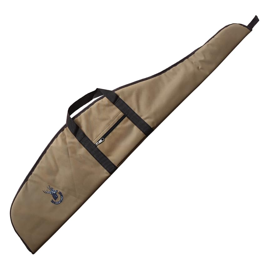 ECOMMUR Funda de Nylon marrón Sport Jagd (116cm) | Funda para Proteger Armas largas. Funda para ecopetas de protección (116 cm)