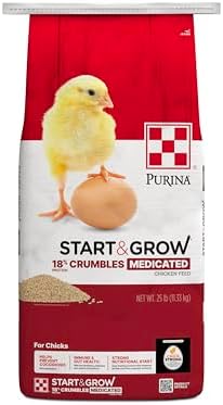 Purina Start & Grow | Nutritionally Complete Medicated Chick Feed...