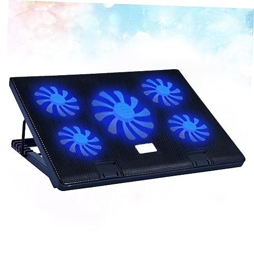 Laptop Radiator Notebook Cooler Fan PC Cooling Pad 5 Fans miniatura 3