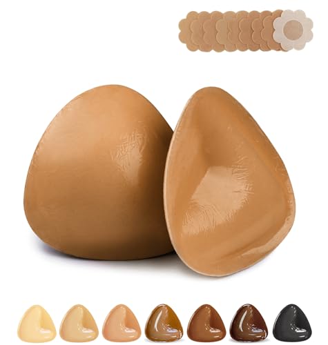 Double-Sided Sticky Bra Pads Inserts Ultra Instant Volume Push up Stick on Bra for Women Swimsuit Bikini Dresses