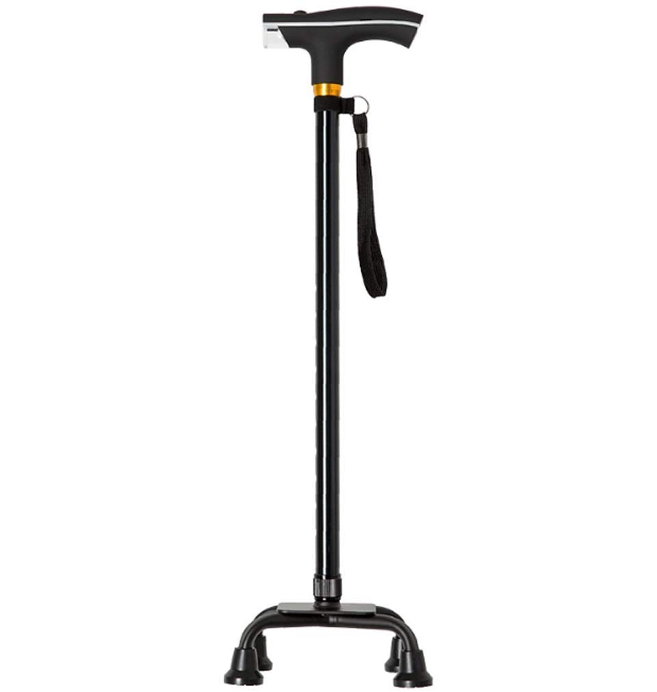 Bastone da Passeggio, Bastone da Passeggio Flessibile e Durevole Bastone da Passeggio Pieghevole e ausilio per la Mobilità Regolabile da 58-87 cm, stampelle Times