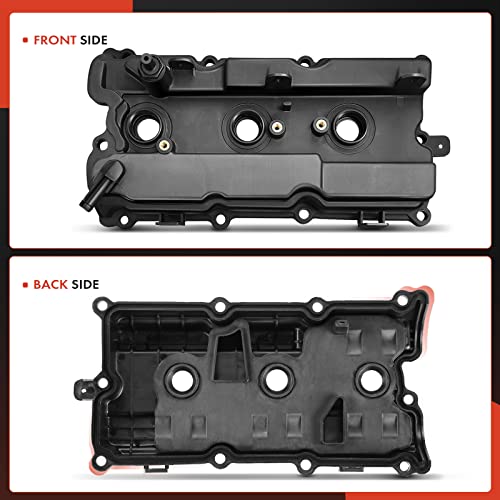 A-Premium Pair (2) Engine Valve Covers Kit With Gaskets Compatible With Nissan Altima (Teana) 2002-2006 Maxima 2002-2008 Quest 2004-2009 Murano 2003-2007 V6 3.5L Vq35De #TOP6