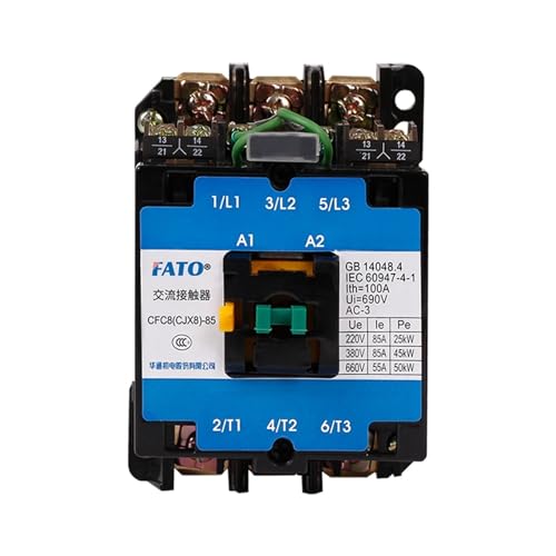 Contacteur CA CFC8-9 de rechange pour circuits électriques 110V 220V - 7