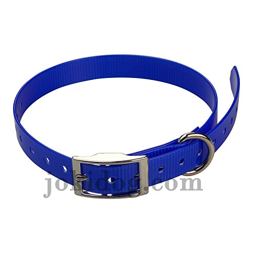 jokidog Sangle pour Collier Garmin Mini T5, TT15-19 mm x 60 cm x 2 mm Bleu Roi Cover