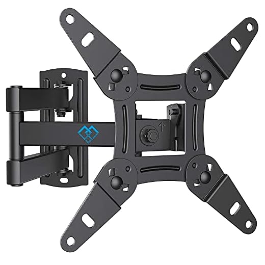 Soporte de TV Pared Articulado Inclinable Y Giratorio – Soporte De TV para Pantallas De 13-42” TV – MAX VESA 200x200mm, para Soportar 20kg