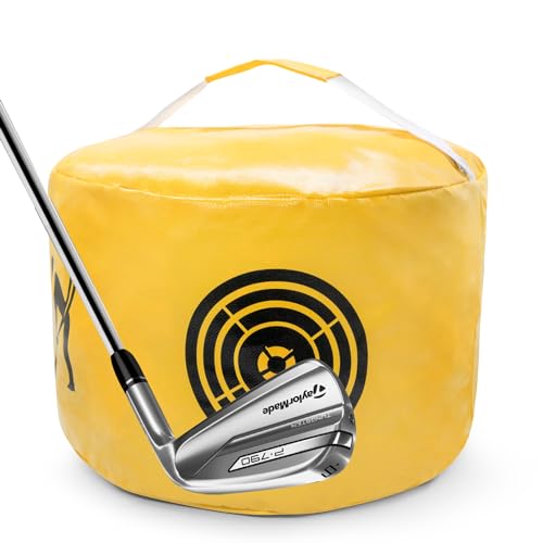 Acebirdie Golf Impact Bag Golf Swing Aids - Golf Swing Trainer and Practice Tool Portable Power...