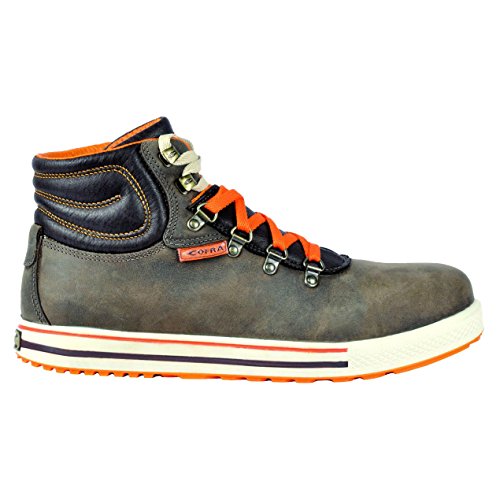 Cofra 35150-002.W44 Shot Clock S3 SRC Chaussures de sécurité Taille 44 Marron