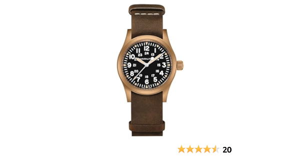 amazon hamilton khaki field mechanical