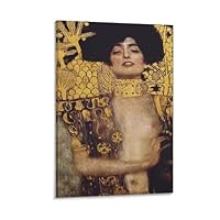 Amazon.co.jp: Gustav Klimtグスタフクリムト偉大な画家名作《ユディト