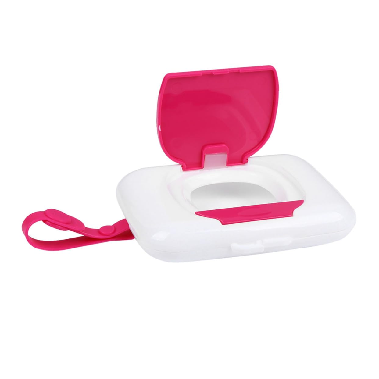 KOMBIUDA Portable Wet Tissue Case Outdoor Reusable Holder for Travel Convenient Storage for Odorless Design for Quick Clean Ups