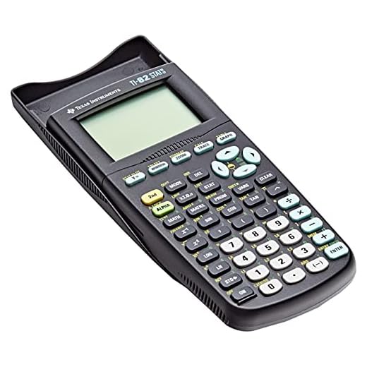 Texas Instruments TI-82 STATS Miniräknare, Svart