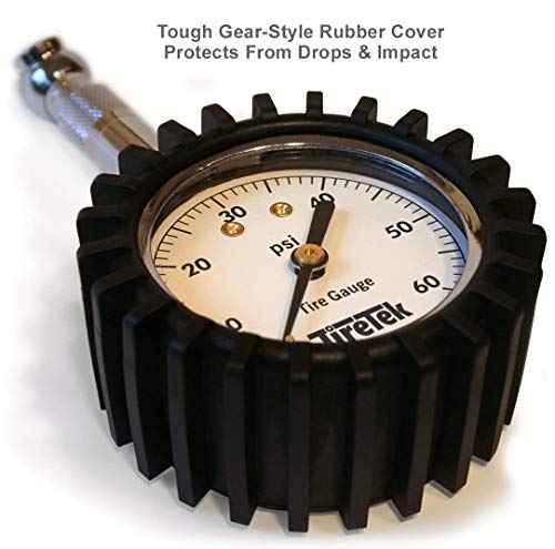 TireTek Premium Tire Pressure Gauge - Large Dial - Image 8