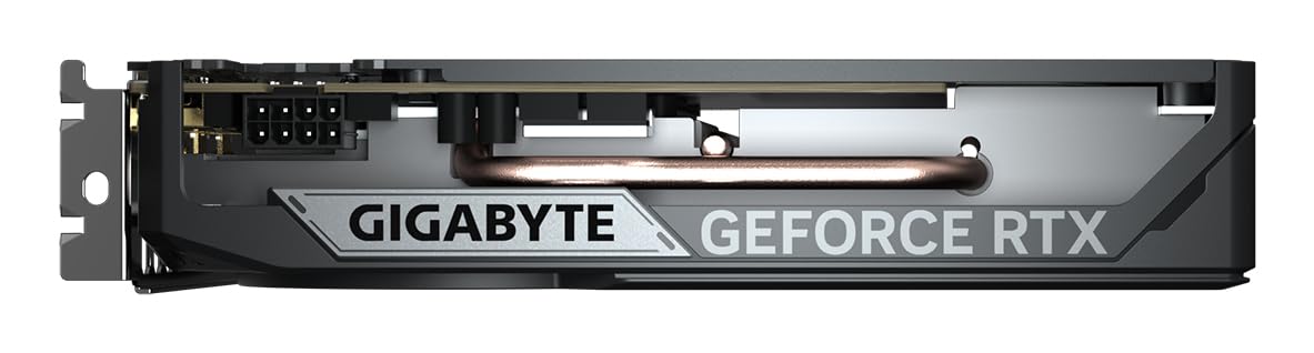 GIGABYTE GeForce RTX 5050 WINDFORCE OC 8G Tarjeta Gráfica - 8GB GDDR6, 128bit, PCI-E 5.0, 2587MHz Frecuencia del núcleo, 2 x DP, 2 x HDMI, NVIDIA DLSS 4, GV-N5050WF2OC-8GD