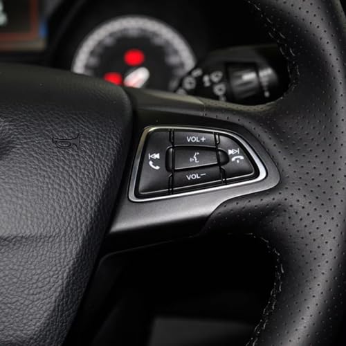 Volant commande bouton Ford Focus 2016 commande musique Kuga 2017 accessoire auto - 3