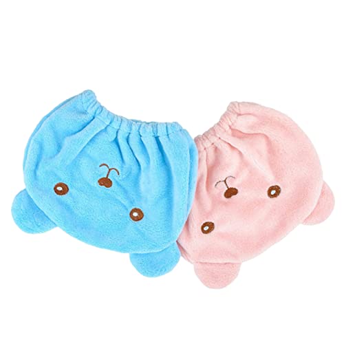 VINTORKY De Gorro De Secado De Cabello De Caricatura Gorro Absorbente De Agua para Ducha Accesorios De Baño Colorido y Divertido Ideal para El Hogar y SPA