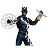 DC Multiverse Action Figure Static Shock (Fire Testing) (Gold Label) 18cm