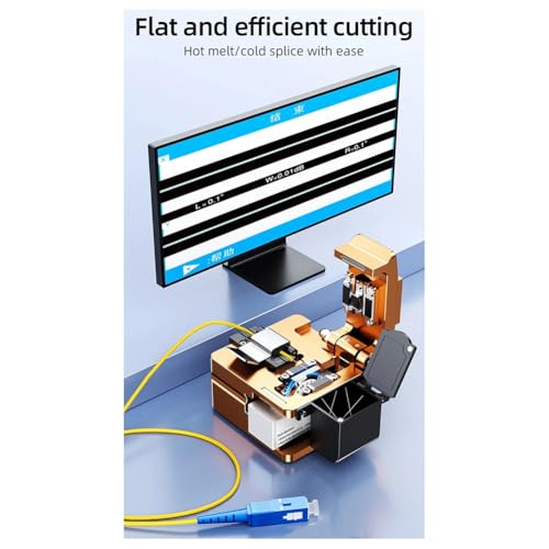 Fibre optique cassée ? Utilisez le cleaver S09 avec cutter FTTH et bac - 5