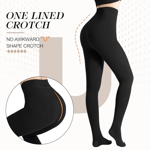 UISLII Women's Opaque Fleece-Lined Tights 9.84 w/ Code + 45% Off Code OBJODISL - image 2