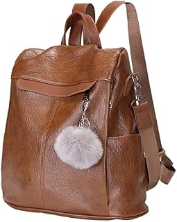 Anti-theft Women Backpack,ROOSALANCE Women's Backpack Handbags Fashion Anti-theft Waterproof Leather Hidden Zipper Travel Shoulder Bags Ladies