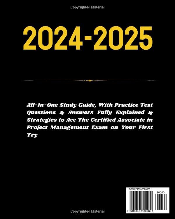 Examen CAPM Guide 2024-2025 livre de préparation complète avec questions et réponses expliquées