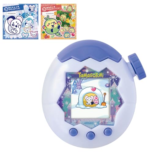 [バンダイ(BANDAI)] Tamagotchi Paradise - White Glacier（特典：『たまラボステッカー：おこじょっち』＆『たまラボステッカー：ぱろろっち』付き） 対象年齢 6 才以上 たまごっちパラダイス
