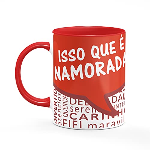 Caneca Isso que é namorada !