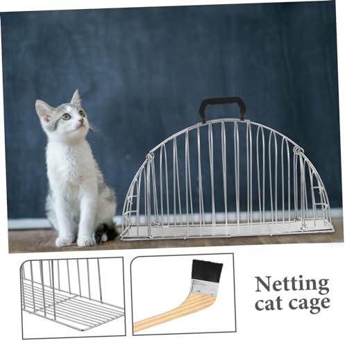 Sosoport Lavar Gaiola De Gato Gaiola Para Cuidar De Gatos Rede De Banho Para Gatos Gaiola Para Corta