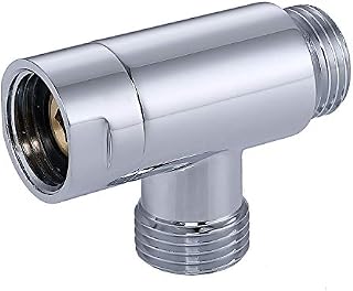 100% Metal 1/2" 3 Way Diverter | Hose Fitting Tee | T Shape