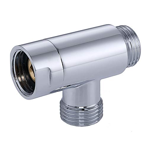 100% Metal 1/2" 3 Way Diverter | Hose Fitting Tee | T Shape
