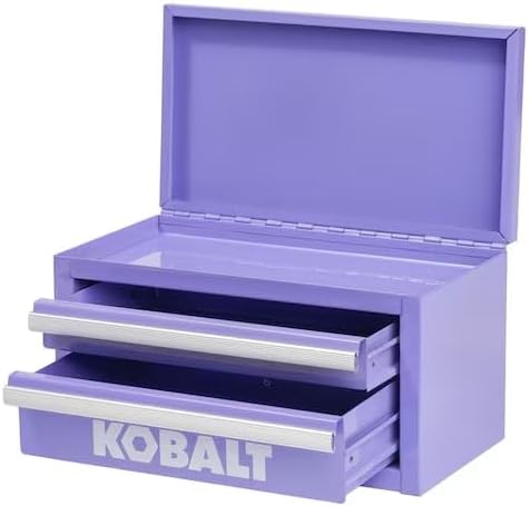 2-Drawer Steel Tool Box Lavender Colors