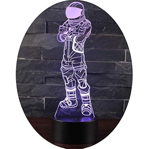 Ray-velocity 3D Optical Illusion Night Light 7 Color Change Table Desk Lamp for Home Décor Gifts for Kids Children(A4) Cover