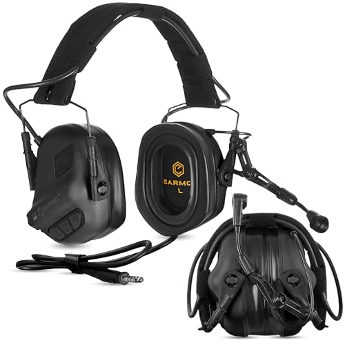 Earmor M32 PLUS 2024 Varsion Taktisches Headset für Jagd und Schießsport mit Mikrofon, Schallverstärkung, Nato TP120 Mantel, Grün (Schwarz) Earmor M32 PLUS 2024 Varsion Taktisches Headset für Jagd und Schießsport mit Mikrofon, Schallverstärkung, Nato TP120 Mantel, Grün (Schwarz)